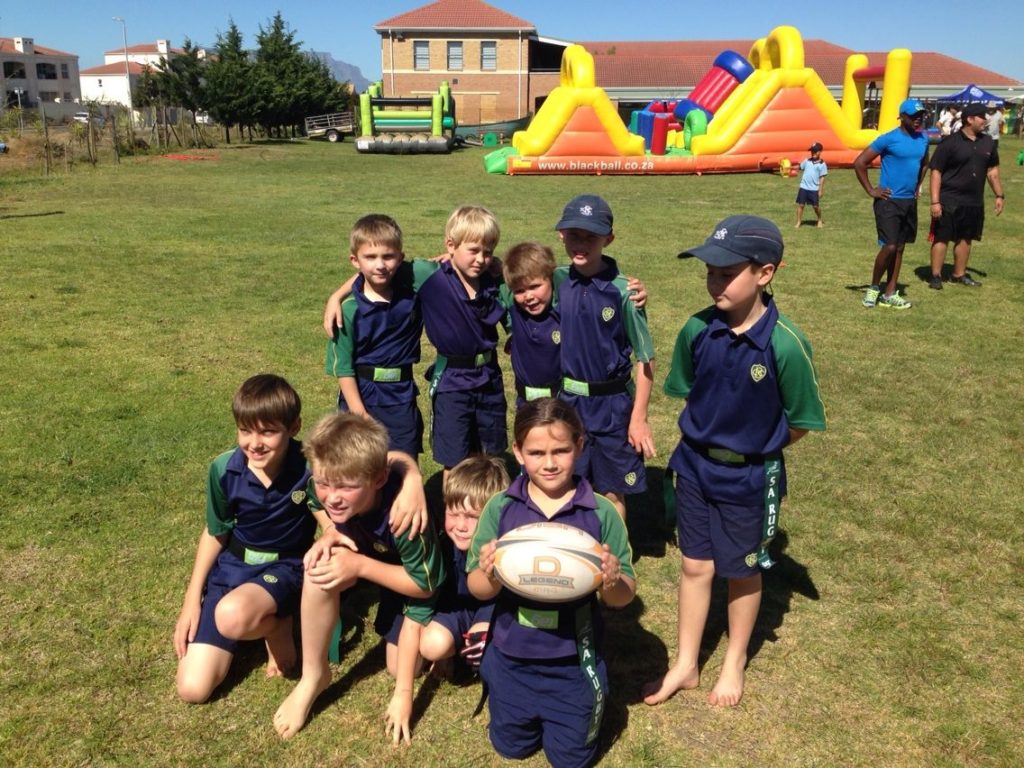 My Daughter at CBC  St John's School Rugby Team