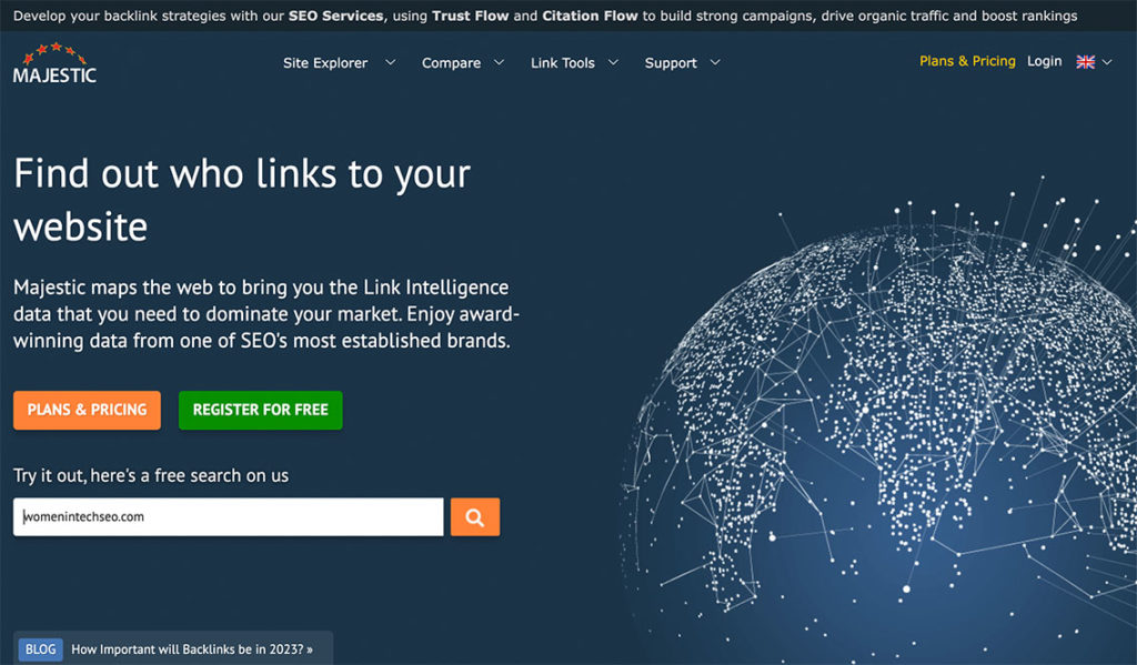 Majestic Home Page
