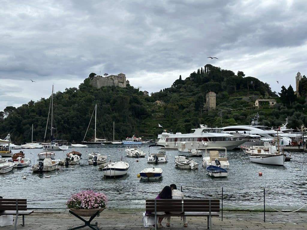 Portofino, Italy yachts and boats in the harbour