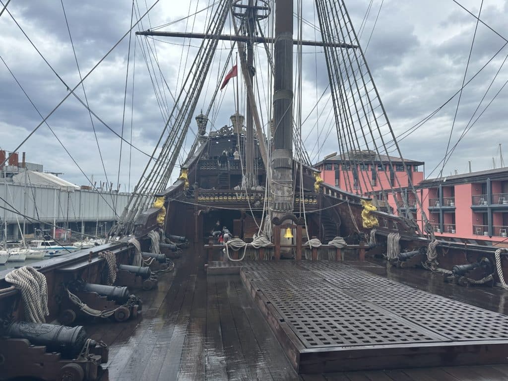 The Galleon Neptune - Italy, Genoa Sails