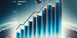 DALL·E 2024-01-25 11.20.03 - Create an image that visualises the contrast in Premier League transfer spending between January 2023 and January 2024. The image should include a g