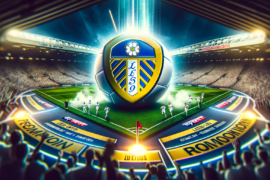 DALL·E 2024-01-27 00.52.39 - Create a visually dynamic image centered around Leeds United's bid in the Championship promotion race. The background should feature a packed Elland R