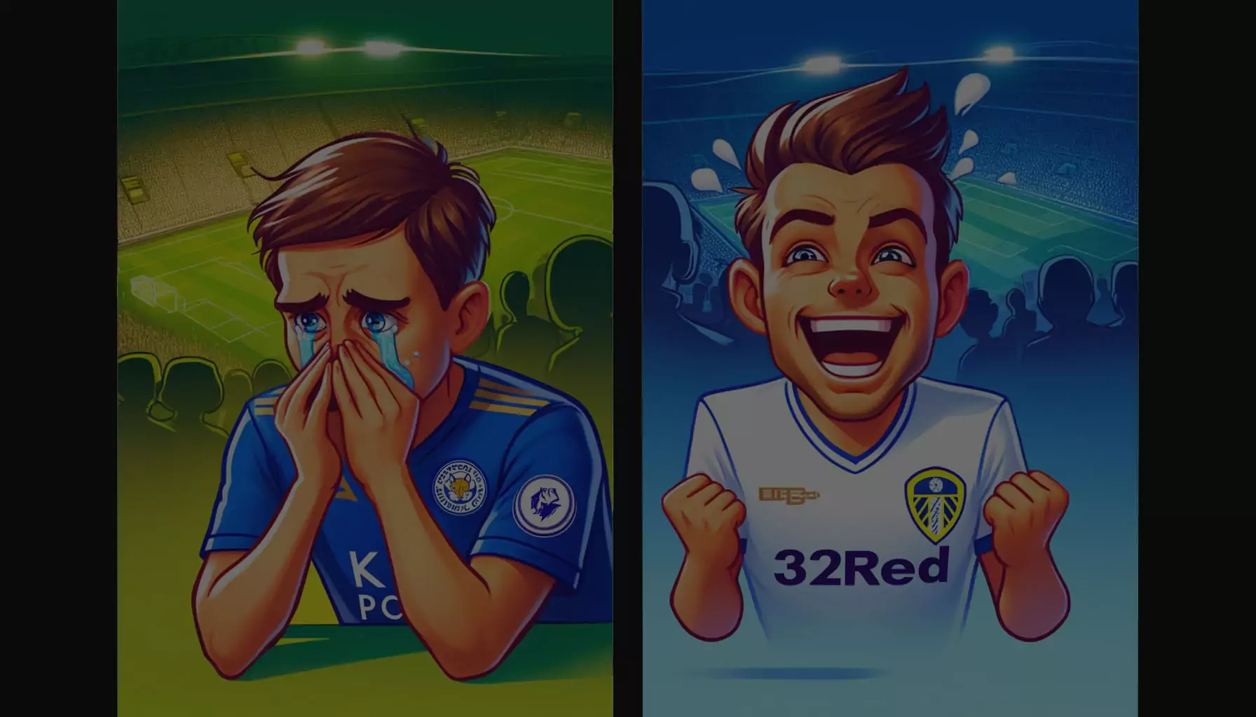 Leeds United are poised to capitalise on Leicesters Slip